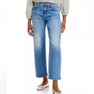 MOTHER Sky Blue Ankle Jeans